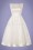 Vixen - 50s Meagan Polkadot Bridal Gown in Ivory White 4