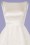 Vixen - 50s Meagan Polkadot Bridal Gown in Ivory White 5