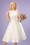 Vixen - 50s Meagan Polkadot Bridal Gown in Ivory White 3