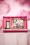 Vendula - 50s Vintage Biscuit Shop Wallet in Pink