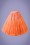 Lola Lifeforms Petticoat Années 50 en Orange