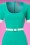 Glamour Bunny - 50s Annie Pencil Dress in Turquoise 5