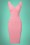 Glamour Bunny - Trinity Pencil Dress Années 50 en Rose 4