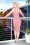 Glamour Bunny - 50s Trinity Pencil Dress in Rose 2