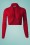 Collectif Clothing Jean Knitted Bolero Red 10360 2