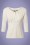Dancing Days by Banned 50s Pretty Bow Top in White 133 50 24614 20180319 0005w