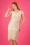 GatsbyLady - Vegas Flapper-jurk met franjes in crème