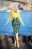 Collectif Clothing - Mahina Tropical Bird Sarong Dress Années 50 en Vert 2