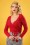 Collectif Clothing Darcy Wrap Around Cardigan in Red 22545 20171121 01W