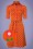 Tante Betsy - 60s Betsy Bloms Dress in Orange