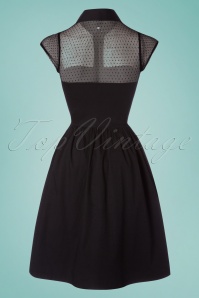 Timeless - 50s Heart Dress in Black and Red 6