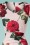 Vintage Chic for Topvintage - Celena Roses Pencil Dress Années 50 en Rose Clair 2