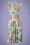 Vintage Chic Slinky Floral Dress in Mint 102 49 24491 20180330 0001W