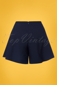 Vixen - Polly Swing-Shorts in Marineblau 3