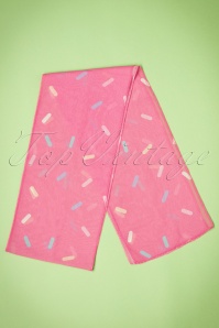 Collectif Clothing - 50s Sprinkles Bandana in Pink 3