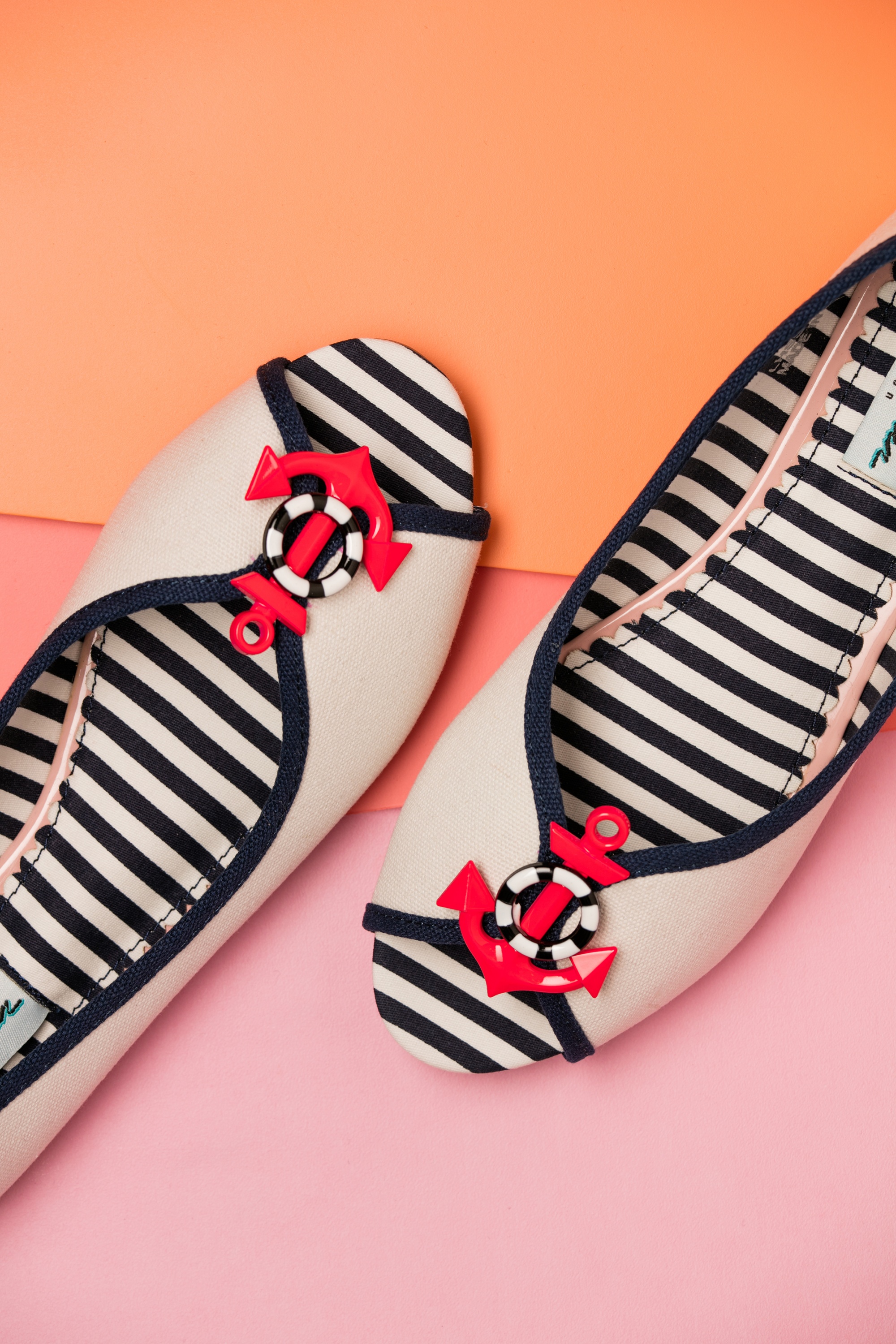 Lulu Hun - Delia Marine-flats in ivoor 3