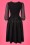Vixen by Micheline Pitt - 30s Frenchie Swing Dress in Black 7