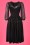 Vixen by Micheline Pitt - 30s Frenchie Swing Dress in Black 4