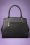 La Parisienne - 50s The Big Bow Handbag in Black 5
