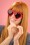 Glamfemme Heart Sunglasses in Red 260 20 25813 1W