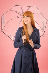So Rainy - 50s Standing Cat Dome Umbrella 3