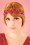GatsbyLady - Eliza Embellished Headband Années 20 en Rouge