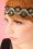 GatsbyLady - Eliza verziertes Stirnband in Schwarz und Gold 2