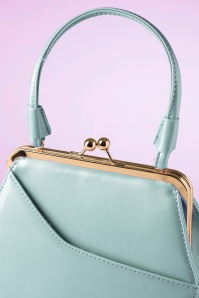 Tatyana - 50s To Die For Handbag In Ice Blue 2