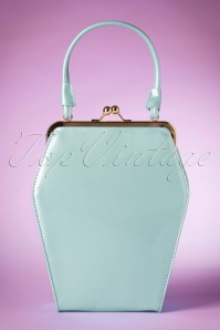 Tatyana - 50s To Die For Handbag In Ice Blue 6