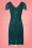 GatsbyLady - Downton Abbey Flapper Dress Années 20 en Vert Canard 5