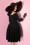 Vixen by Micheline Pitt - 50s Starlet Swing Dress in Black 5