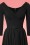 Vixen by Micheline Pitt - 50s Starlet Swing Dress in Black 4