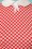 Marmalade-Shop by Magdalena Sokolowska - Ausgestelltes Jersey-Polkadot-Kleid in Rot und Weiß 3