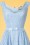 Banned Retro - 50s Love Lace Swing Dress in Lavender Blue 3