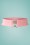 Cinturón elástico vintage Lauren de los años 50 en rosa claro