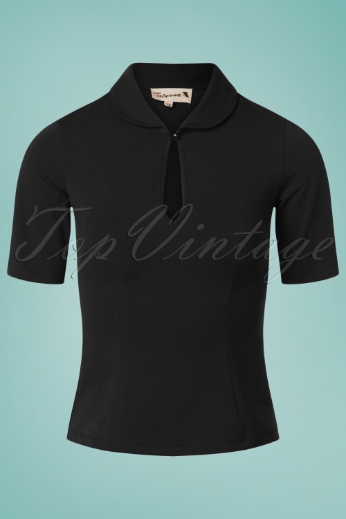 Tatyana - Key Note Top in Schwarz