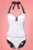 Belsira - Adeline Anchor Swimsuit Années 50 en Noir 7