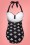 Belsira - 50s Adeline Anchor Swimsuit in Black 8