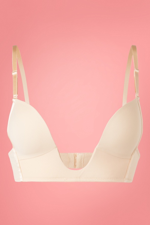 MAGIC Bodyfashion - Deep V Bra in Latte 2