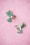 Louche - 50s Kiki Hummingbird Earstuds in Gold 2