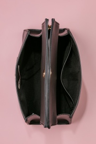 Louche - 50s Thea Double Side Crossbody Bag in Black 3