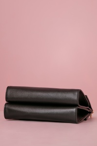Louche - 50s Thea Double Side Crossbody Bag in Black 4