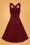 Bunny Irvine Pinafore Dress in Red 25826 02W