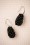  - 50s Neta Beaded Earrings in Black 2