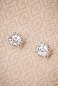  - 50s Concetta Sparkling Earstuds in Silver