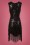 Banned Alternative - Das große Gatsby-Kleid in Schwarz 5