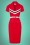 Glamour Bunny June Pencil Dress Red 25743 20180725 0004W