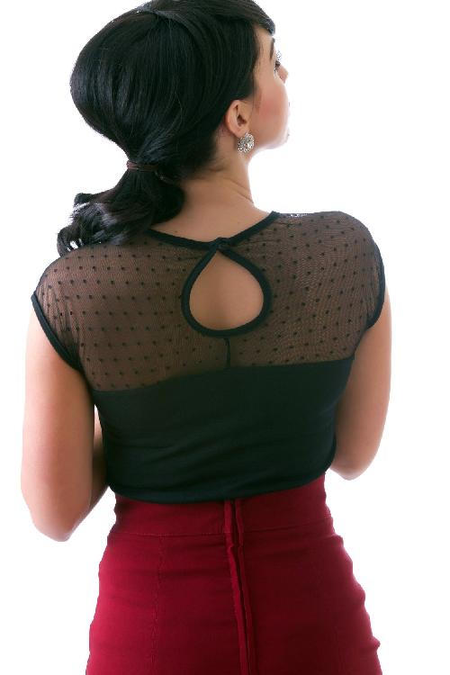 Steady Clothing - Miss Fancy Top black 2