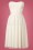 Steady Clothing - Trägerloses Winnie-Kleid für besondere Anlässe in Off White 2