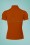 Vintage Chic 50s Bonnie T Strap Top in Cinnamon 110 21 26710 20170719 0005w